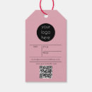 Search for retail hang tags Qr code