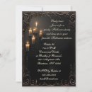 Search for candle invitations Gothic