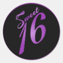 Search for sweet 16 envelope seals Purple