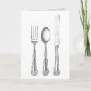 Search for knife and fork cards Cutlery