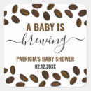Search for coffee envelope seals Baby shower