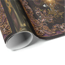 Search for old fashioned santa wrapping paper Victorian