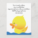 Search for rubber ducky birthday invitations Cute