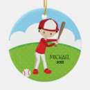 Search for baseball player christmas tree decorations Cute