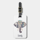 Search for boho luggage tags Hippie
