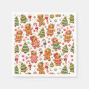 Search for gingerbread man napkins Cookies