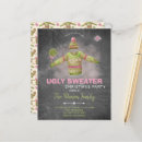 Search for funny seasonal invitations Chalkboard