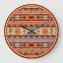 Search for native american clocks Southwestern pattern
