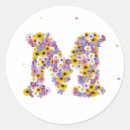 Search for floral letter m stickers Flowers