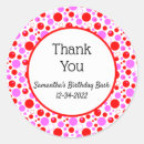 Search for red circle stickers Pink