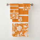 Search for orange damask Vintage