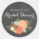 Search for chalkboard bridal shower stickers Modern