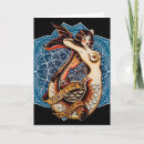Search for art mermaid cards Retro