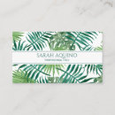 Search for banana business cards Tropical