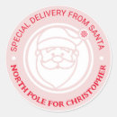 Search for deliver stickers North pole