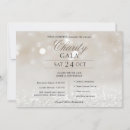 Search for charity gala invitations Sophisticated
