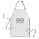 Search for funny gardening aprons Floral