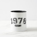 Search for 1978 mugs Birthday