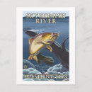 Search for trout postcards River