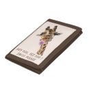 Search for giraffe wallets Funny
