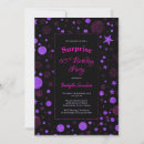 Search for confetti 60th birthday invitations Purple