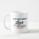 Search for animal rescue mugs Adopt dont shop