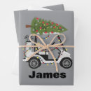 Search for christmas golf wrapping paper Green