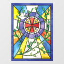 Search for stained glass window decals Faith
