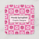 Search for happy face business cards Smile