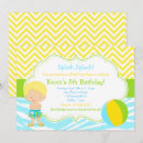 Search for beach ball invitations Boy
