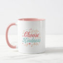Search for kindness matters mugs Pink