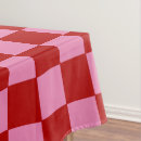 Search for hot pink tablecloths Chequered