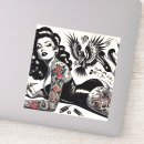Search for inked girl stickers Tattoo