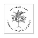 Search for tropical leaf rubber stamps Chic