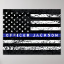 Search for thin blue line posters Cop