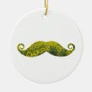 Search for mustache christmas tree decorations Heart