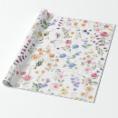 Search for scrapbooking wrapping paper Wildflower meadow