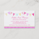 Search for birthday party planning business cards Colourful