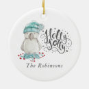 Search for jolly christmas tree decorations Typography