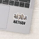 Search for black white wolf stickers Nature