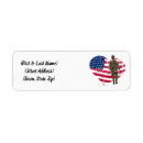 Search for army return address labels Military