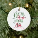 Search for for him christmas tree decorations Red