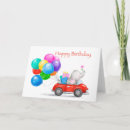 Search for red balloon cards Grandson