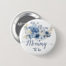 Search for blooming flower badges Watercolor