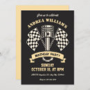 Search for mechanic birthday invitations Retro