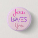 Search for jesus loves you badges Religious