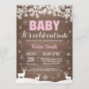 Search for holiday baby girl shower invitations Baby its cold outside