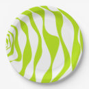 Search for green and white striped plates Abstract