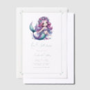 Search for shell birthday invitations Mermaid birthday party