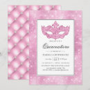 Search for pink carnival invitations Vintage